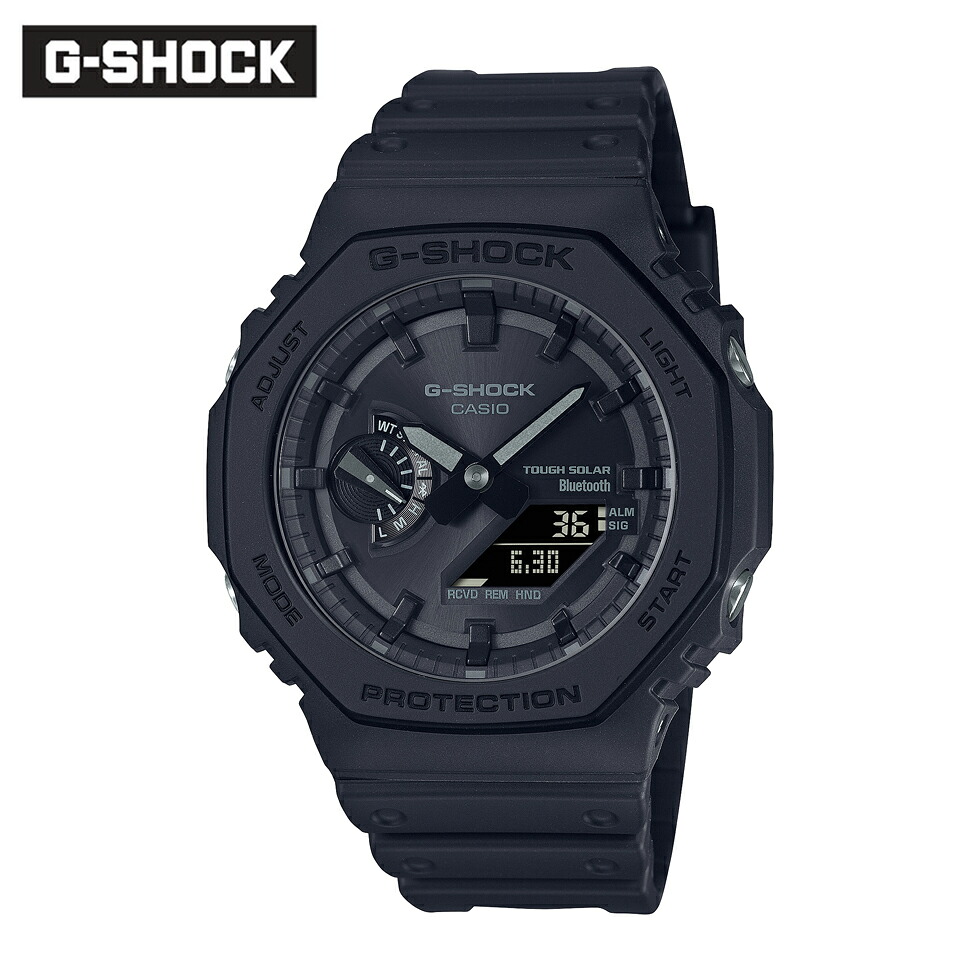 カシオ CASIO Gショック G-SHOCK ジーショック ソーラー Bluetooth GA-B2100-1A1JF ｜ 購入特典つき｜銀座 日新堂 Web Shop 17,573円