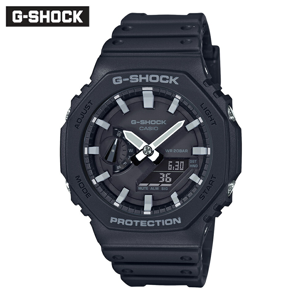 カシオ CASIO Gぼうぜん自失 G-SHOCK ジーショック GA-2100-1AJF ｜ 買いもとめる排他的権利つき 腕時計-メンズ腕時計