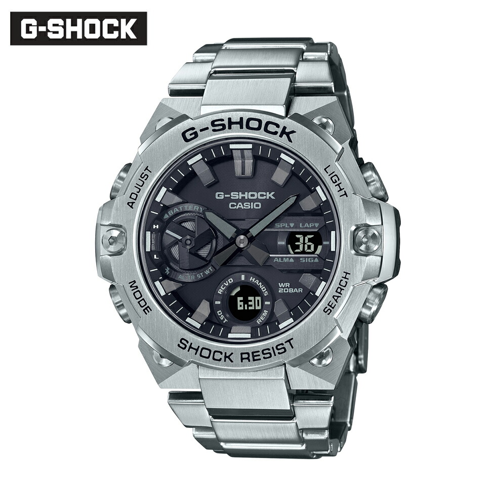 【ご購入特典つき】カシオ CASIO Gショック G-SHOCK ジーショック ソーラー Bluetooth GST-B400D-1AJF
