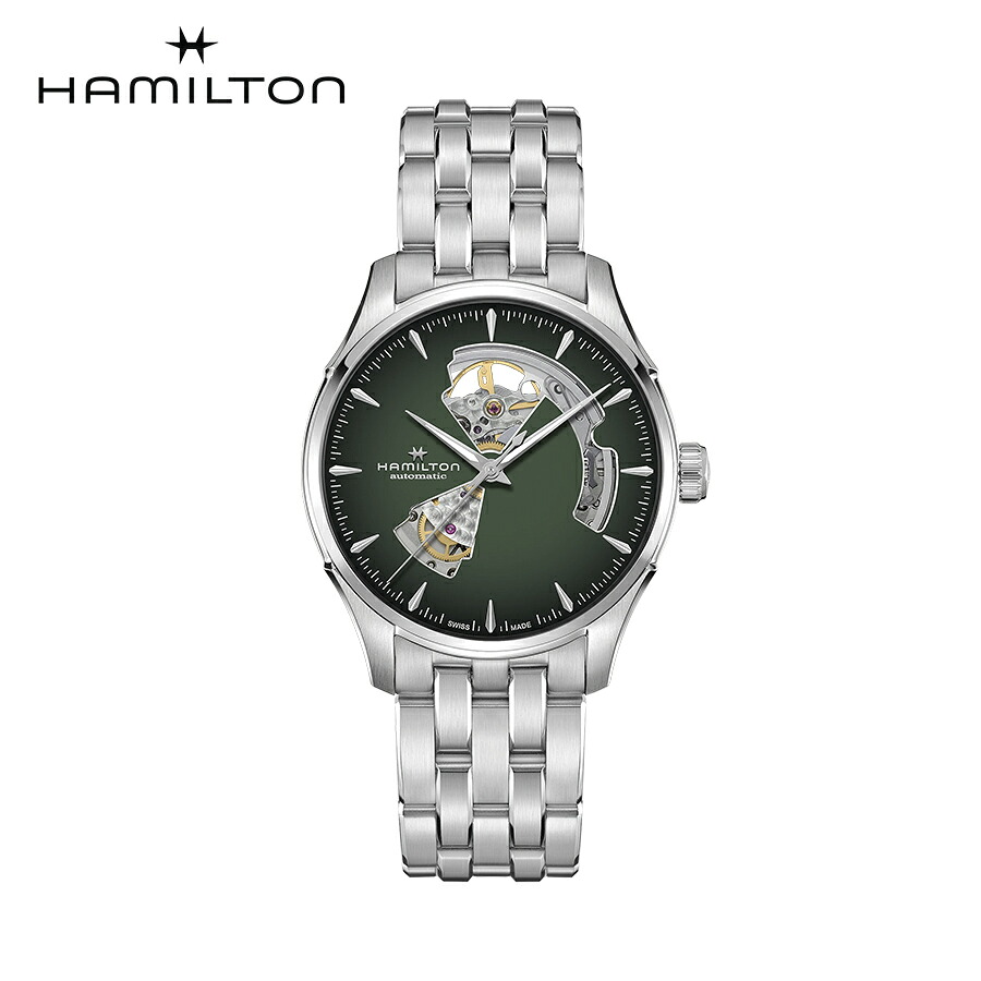 【ご購入特典つき】正規品 ハミルトン 腕時計 メンズ HAMILTON ジャズマスター オープンハート 自動巻 H32675160