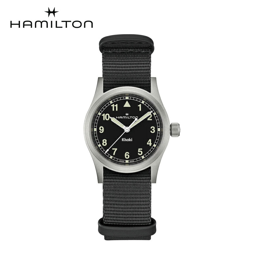 楽天市場】ハミルトン カーキネイビー パイオニア 36mm ユニセックス