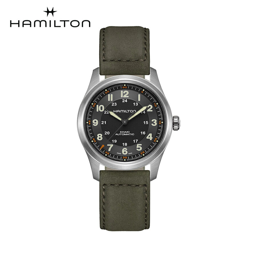 【ご購入特典つき】ハミルトン HAMILTON カーキ フィールド チタニウム 38mm 自動巻 H70205830