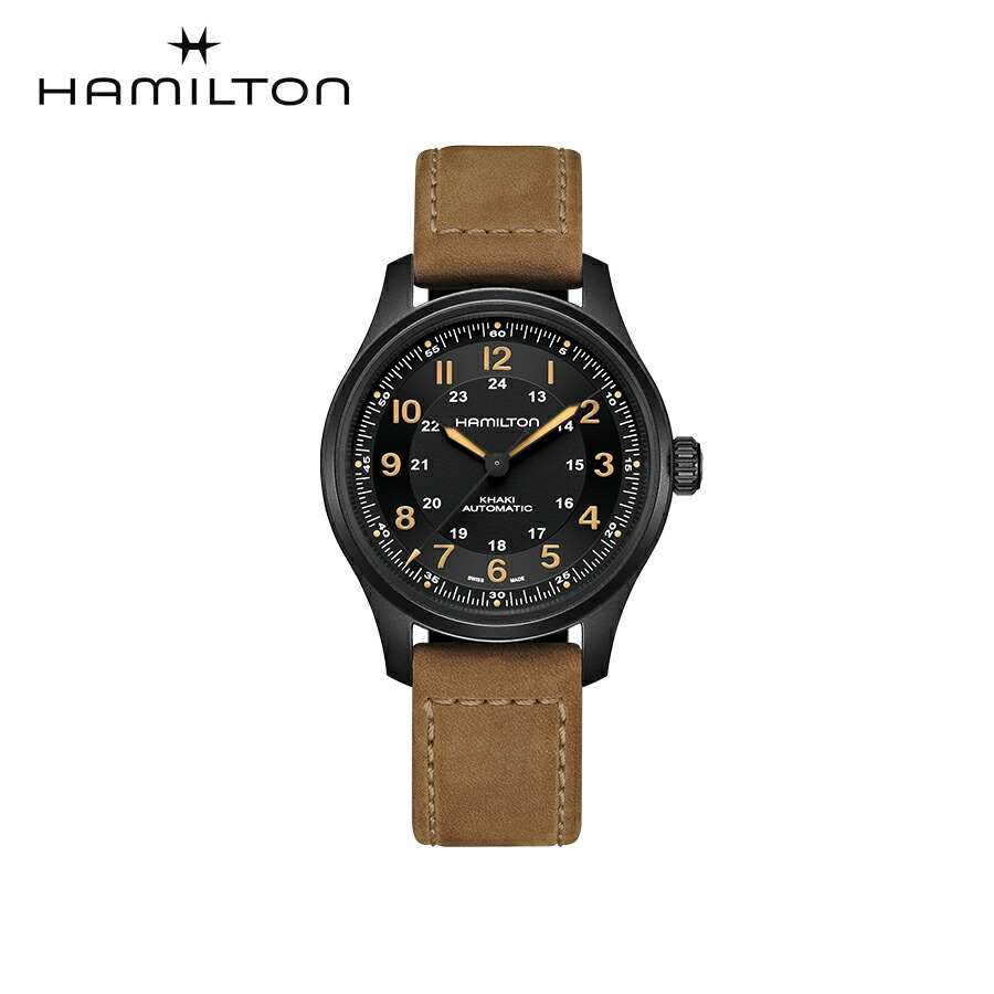 HAMILTON ハミルトン カーキ 活動の領域 チタニウム H70665533 ウオッチ 42粍 自動小銃一巻き ｜ 買いもとめる排他的権利つき