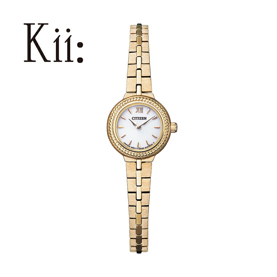 腕時計 レディース CITIZEN Kii シチズン キー エコ・ドライブ EG2984-59A ｜ 購入特典つき｜銀座 日新堂 Web Shop