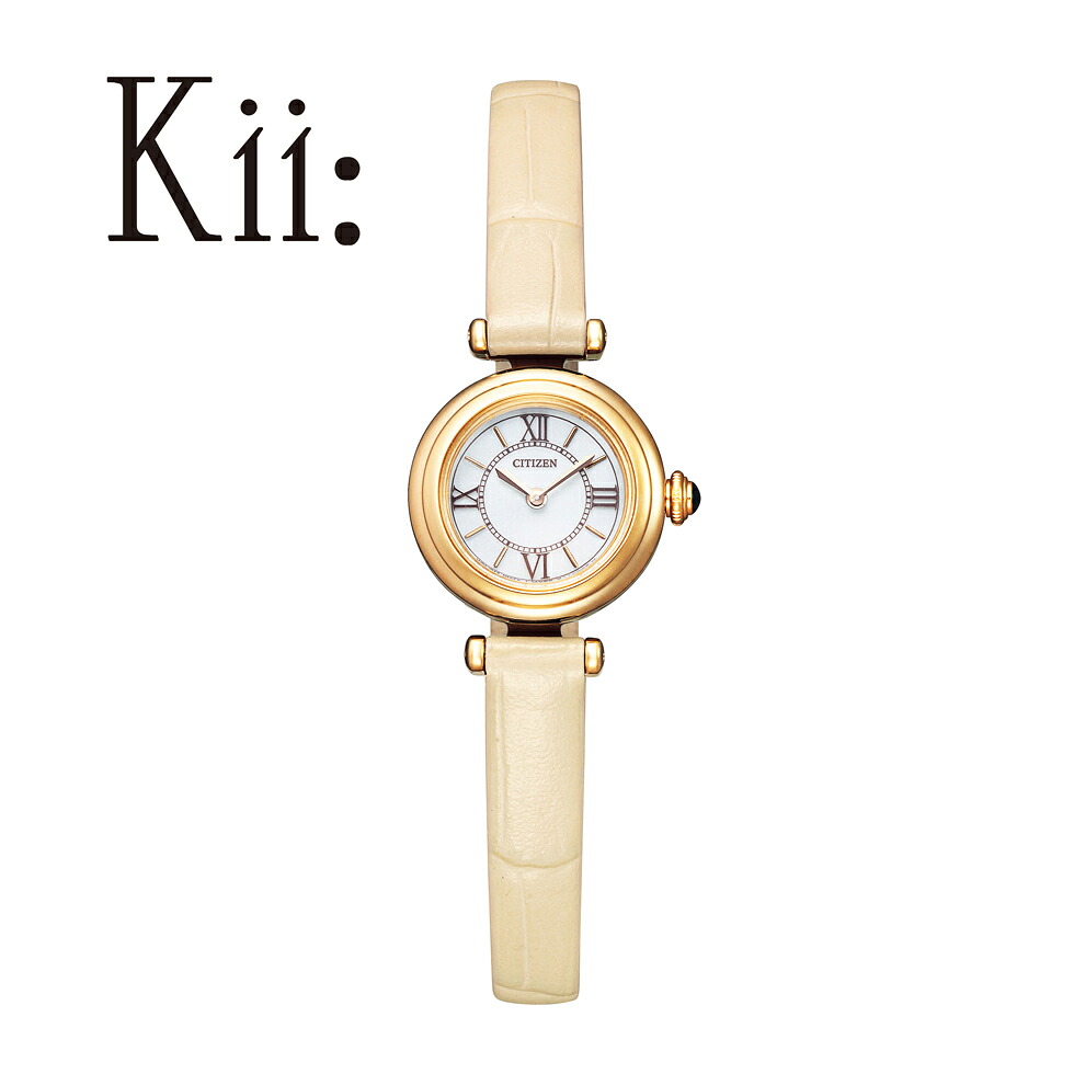 腕時計 レディース CITIZEN Kii シチズン キー エコ・ドライブ EG7082-07A ｜ 購入特典つき｜銀座 日新堂 Web Shop