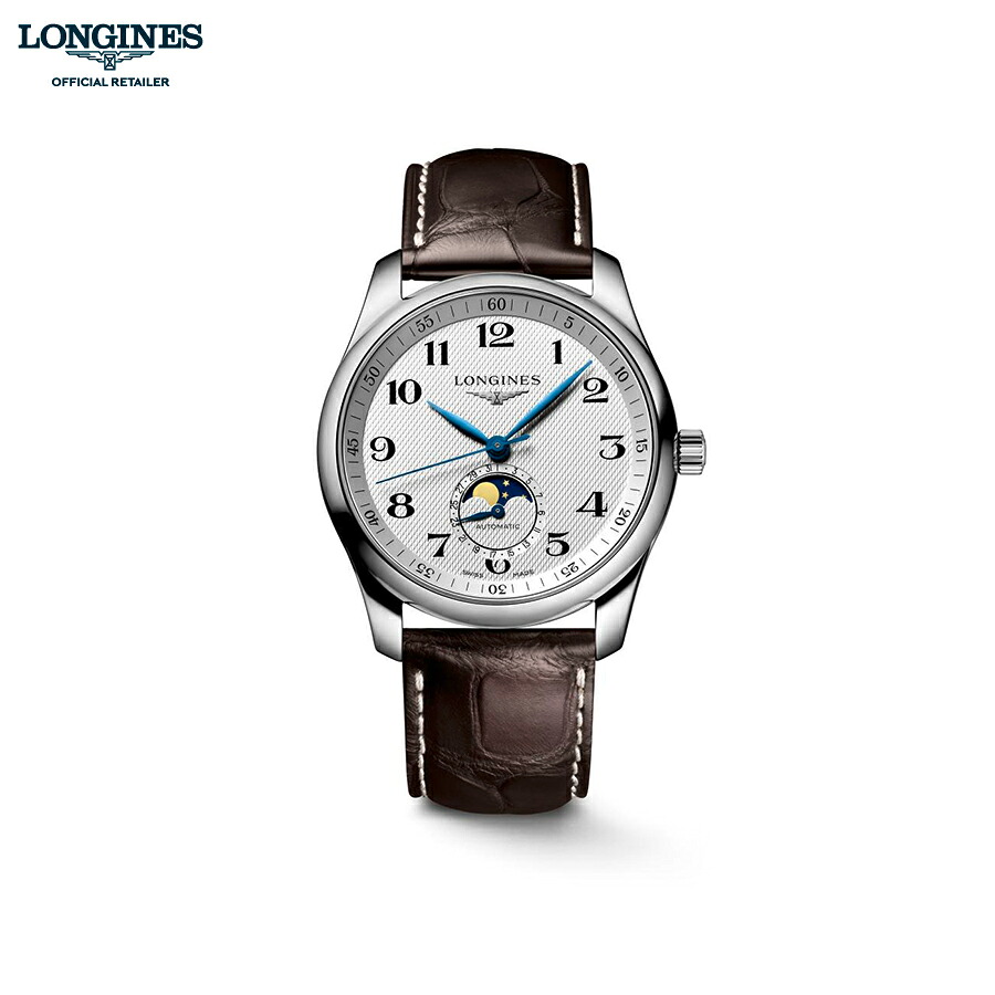 LONGINES ロンジン マスターコレクション L2.909.4.78.3 L29094783 メンズ 腕時計 自動巻き 40mm ムーンフェイズ ｜購入特典つき