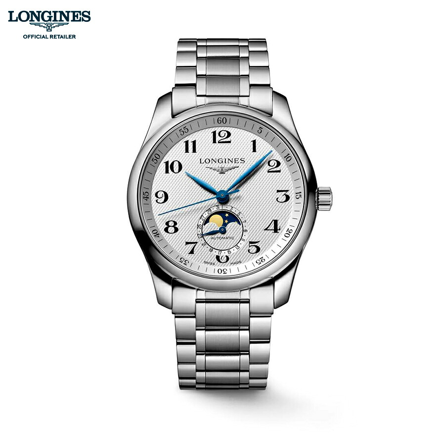 LONGINES ロンジン マスターコレクション L2.909.4.78.6 L29094786 メンズ 腕時計 自動巻き 40mm ムーンフェイズ ｜ 購入特典つき｜銀座 日新堂 Web Shop 212,850円