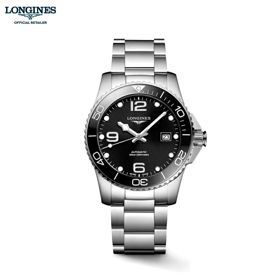 楽天市場】ご購入特典つき ロンジン 腕時計 メンズ LONGINES ハイドロコンクエスト 自動巻 L37814766 正規品 : 銀座 日新堂  Web Shop