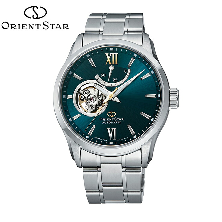 オリエントスター RK-AT0003E セミスケルトン メンズ 腕時計 自動巻き ORIENT STAR ｜ 購入特典つき