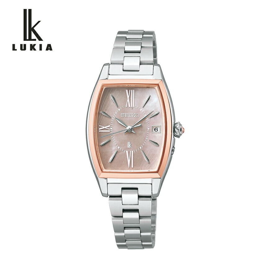 【ご購入特典つき】セイコー ルキア SEIKO LUKIA 腕時計 レディース ソーラー電波 チタン SSQW072