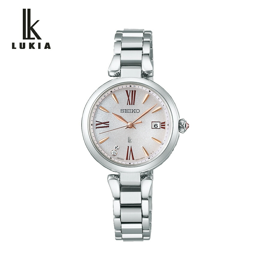 【ご購入特典つき】セイコー ルキア SEIKO LUKIA レディース 腕時計 ソーラー電波 チタン SSQW081 正規品