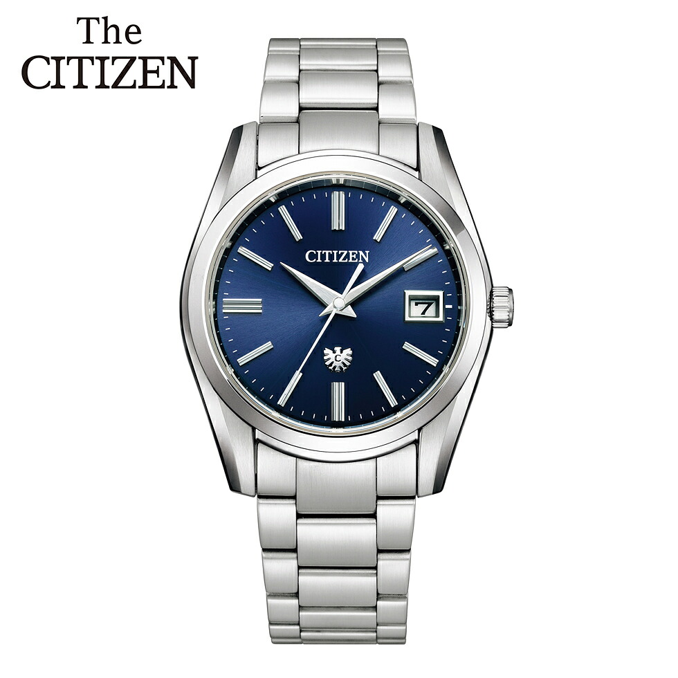 The CITIZEN ザ・シチズン AQ4080-52L 腕時計 メンズ 高精度エコ・ドライブ 年差±5秒 ザシチズン ｜購入特典つき