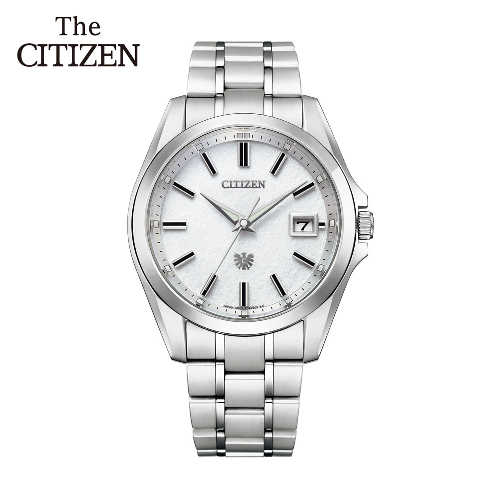 The CITIZEN ザ・シチズン AQ4091-56A 腕時計 メンズ 高精度エコ・ドライブ 年差±5秒 和紙文字板 チタン ザシチズン ｜購入特典つき