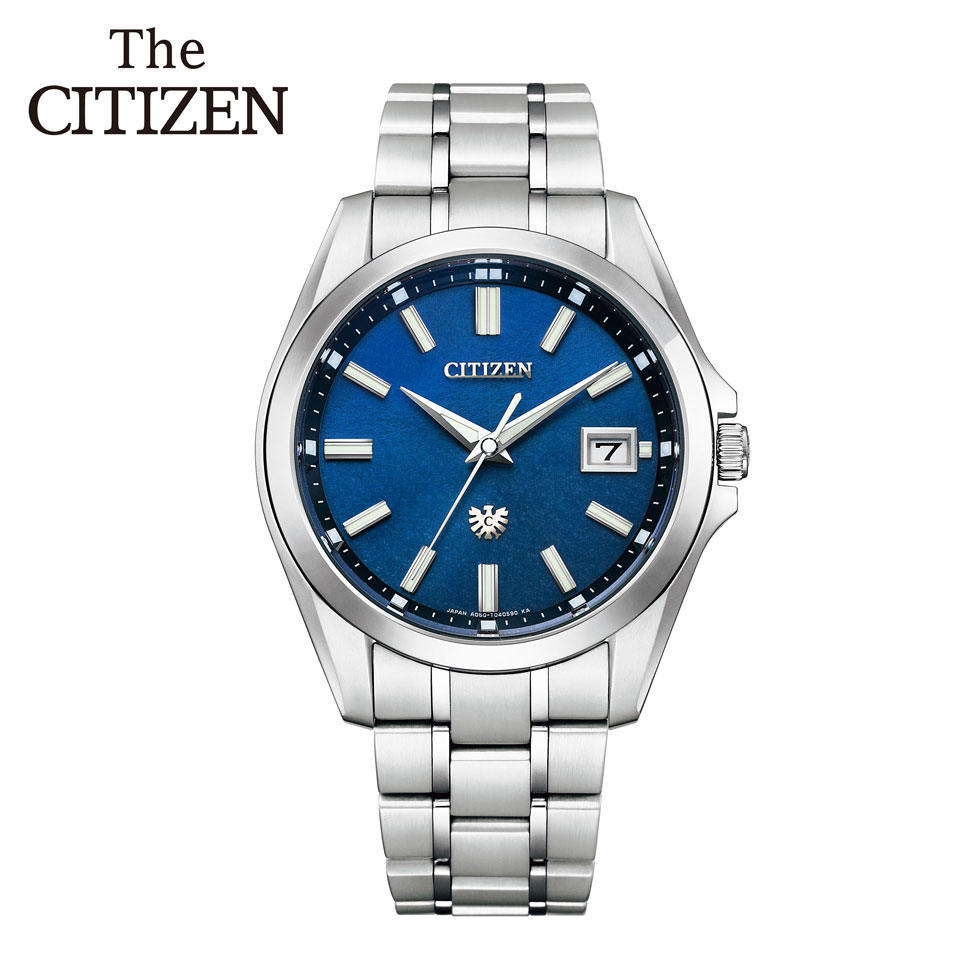 The CITIZEN ザ・シチズン AQ4091-56L 腕時計 メンズ 高精度エコ・ドライブ 年差±5秒 和紙文字板 チタン ザシチズン ｜購入特典つき