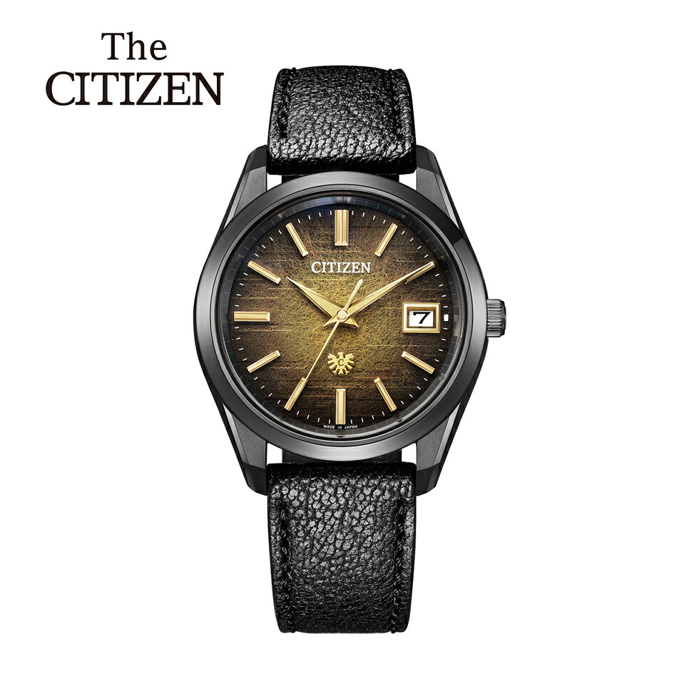 The CITIZEN ザ・シチズン AQ4106-18X 腕時計 メンズ 高精度エコ・ドライブ 年差±5秒 和紙文字板 チタン 限定350本 ザシチズン ｜購入特典つき◆