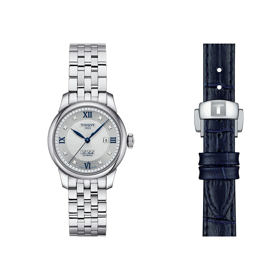 ウオッチ レディース TISSOT ティソ ル・ロックル 20周年祝するひな形 自動小銃一巻き 29粍 替えダンス楽隊嘱する 【買いもとめる排他的権利付き添い人】 T0062071103601