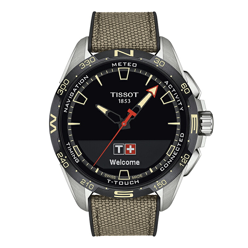 腕時計 メンズ TISSOT ティソ T-タッチ コネクト ソーラー 【購入特典付き】 T1214204705107｜銀座 日新堂 Web Shop 96,800円