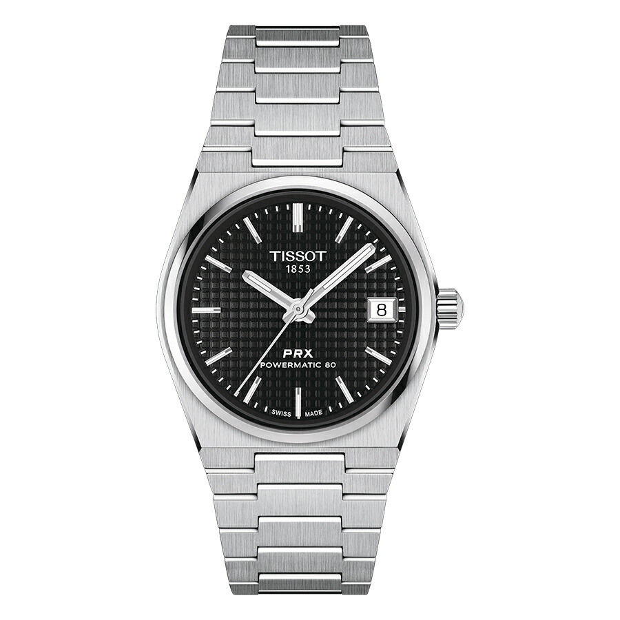 腕時計 メンズ レディース TISSOT ティソ PRX パワーマティック80 自動巻き 35mm 【購入特典付き】 T1372071105100｜銀座 日新堂 Web Shop