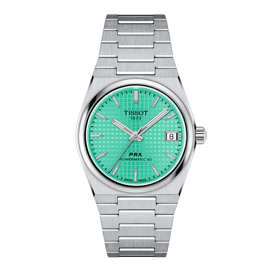 腕時計 メンズ レディース TISSOT ティソ PRX パワーマティック80 自動巻き 35mm 【購入特典付き】 T1372071109101