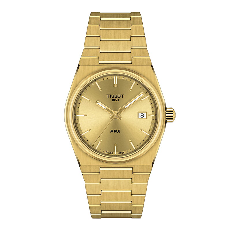 腕時計 メンズ レディース TISSOT ティソ PRX クオーツ 35mm 【購入特典付き】 T1372103302100 52,800円