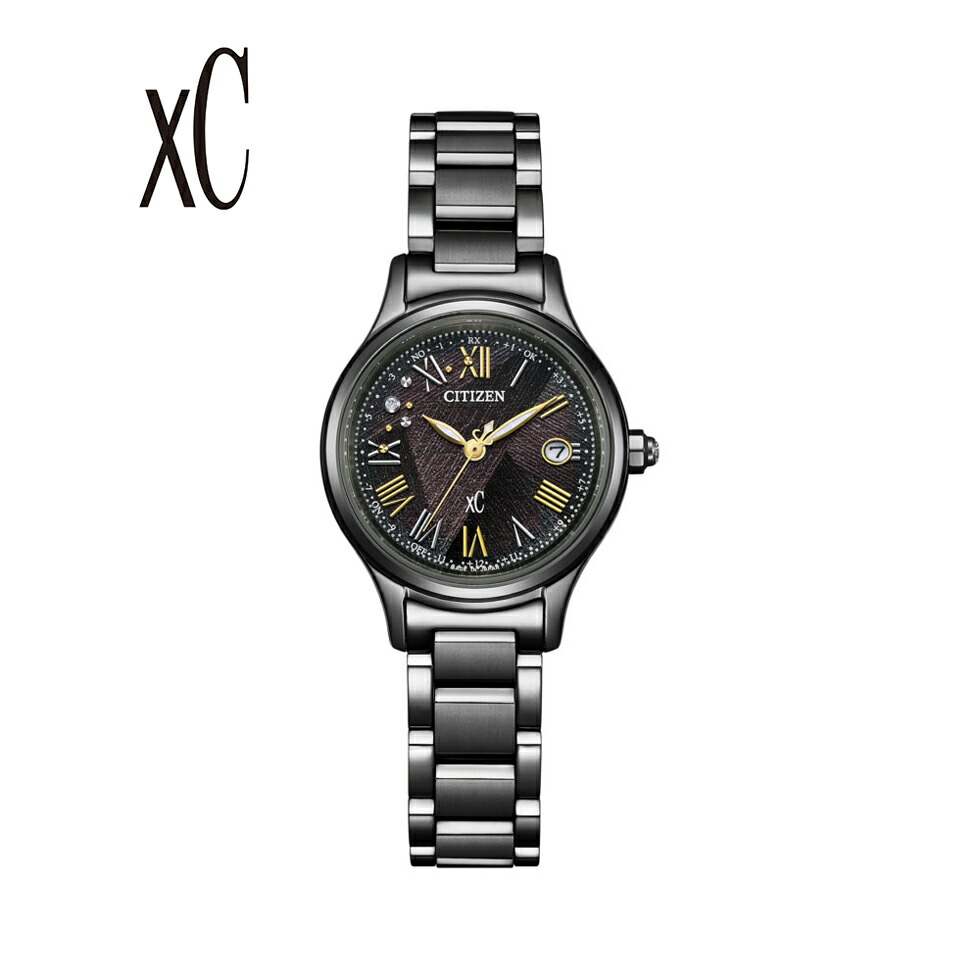 シチズン CITIZEN クロスシー xC レディース エコ・運転 電磁波時辰儀 チタン ES9495-59E｜ 買いもとめる排他的権利つき