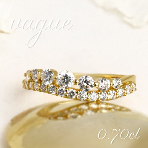 k18 天然ダイヤモンド ヴィンテージ　リング 楽天市場】K18 K10 天然 ダイヤモンド 29石 計0.16ct 蔦 デザイン