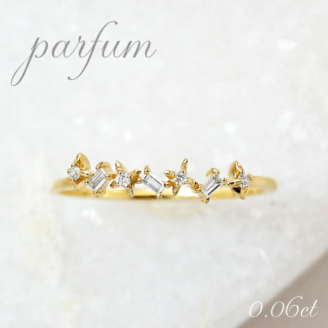 楽天市場】K18 天然 バゲットダイヤモンド 計0.11ct ランダム
