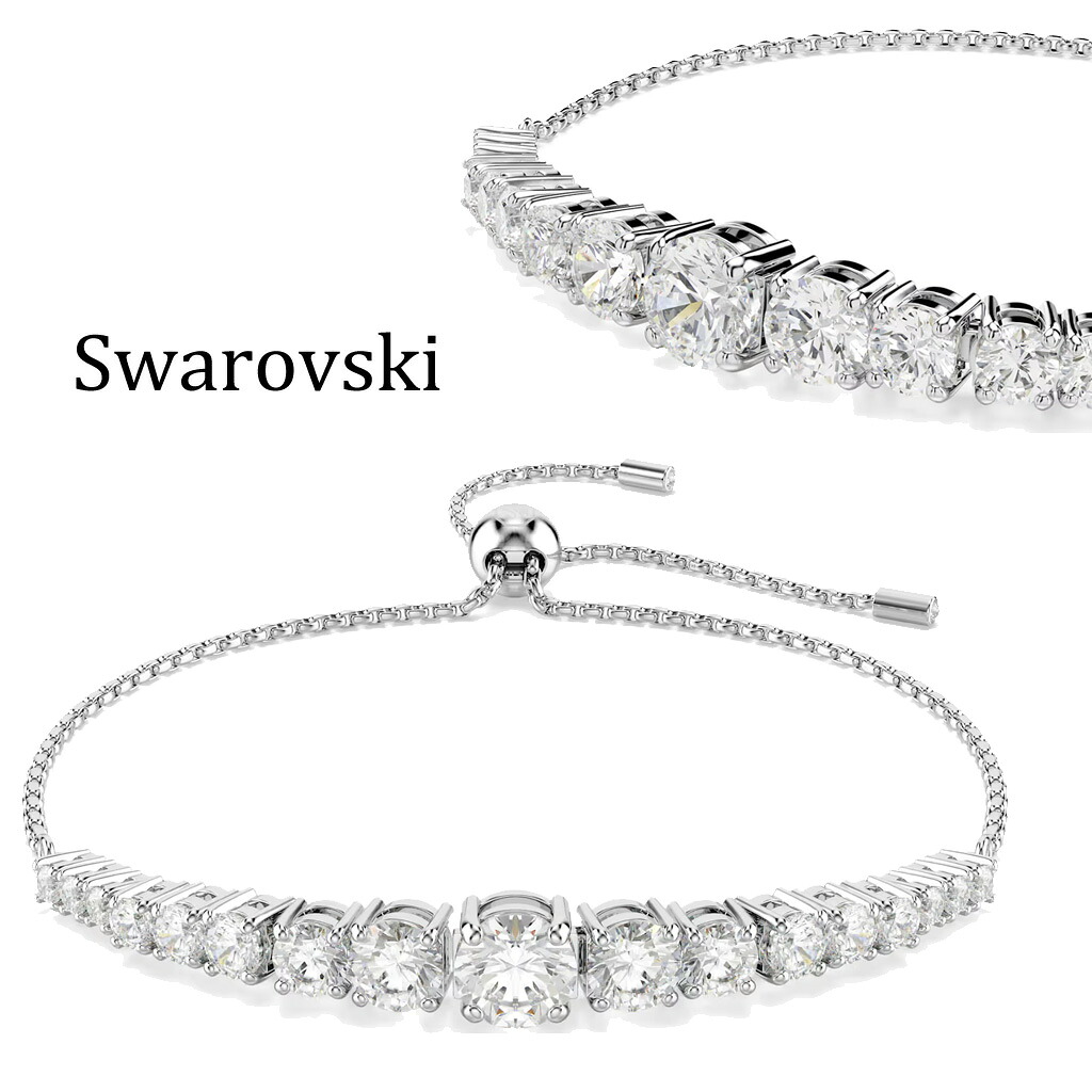 【5%OFFクーポン 5月07日(木)09:59迄】スワロフスキー ブレスレット レディース SWAROVSKI Matrix 5690677 シルバー アクセサリー