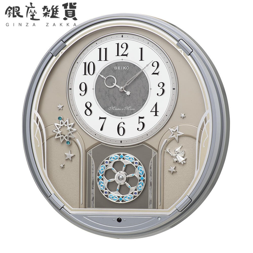 【最大2000円OFFクーポン 26日(日)01：59迄】セイコー クロック AM401S アミューズ時計 SEIKO CLOCK｜銀座雑貨