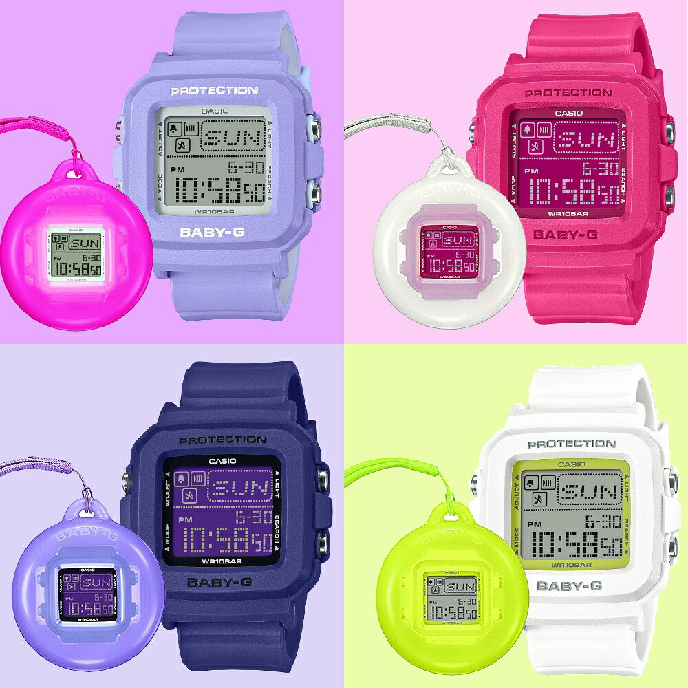 【5%OFFクーポン4月21日(火)9:59迄】BABY-G ベイビーG BGD-10K-2JR BGD-10K-4JR BGD-10K-6JR BGD-10K-7JR 腕時計 CASIO カシオ ベイビージー レディース