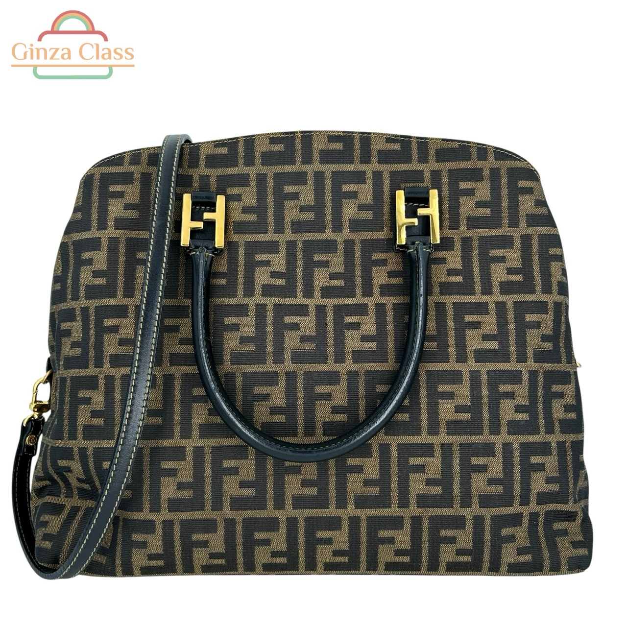 Fendi ズッカ柄ショルダーバッグ/ナイロン/BLK 楽天市場】【バッグ】FENDI フェンディ ズッカ柄 セミショルダー