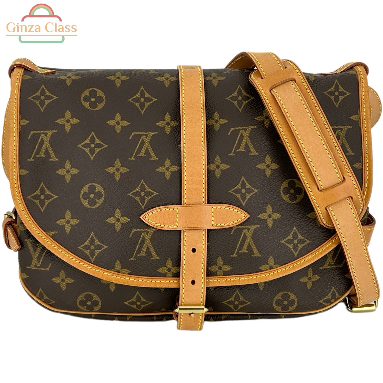 楽天市場】LOUIS VUITTON ルイヴィトン M42254 ソミュール45