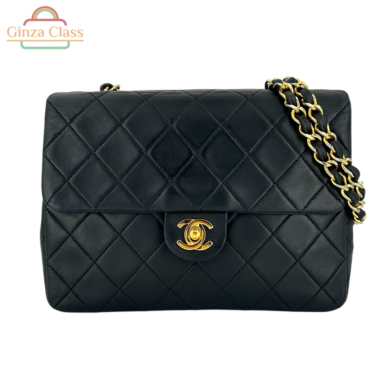 楽天市場】CHANEL シャネル ミニ マトラッセ バイカラー