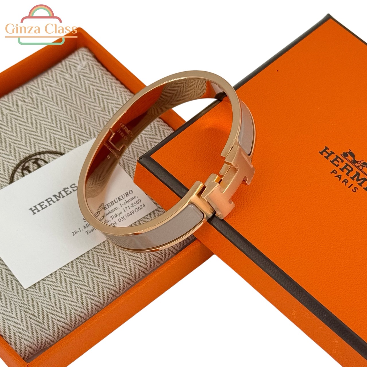 楽天市場】HERMES エルメス ブレスレット CLIC ANNEAU クリック アノー