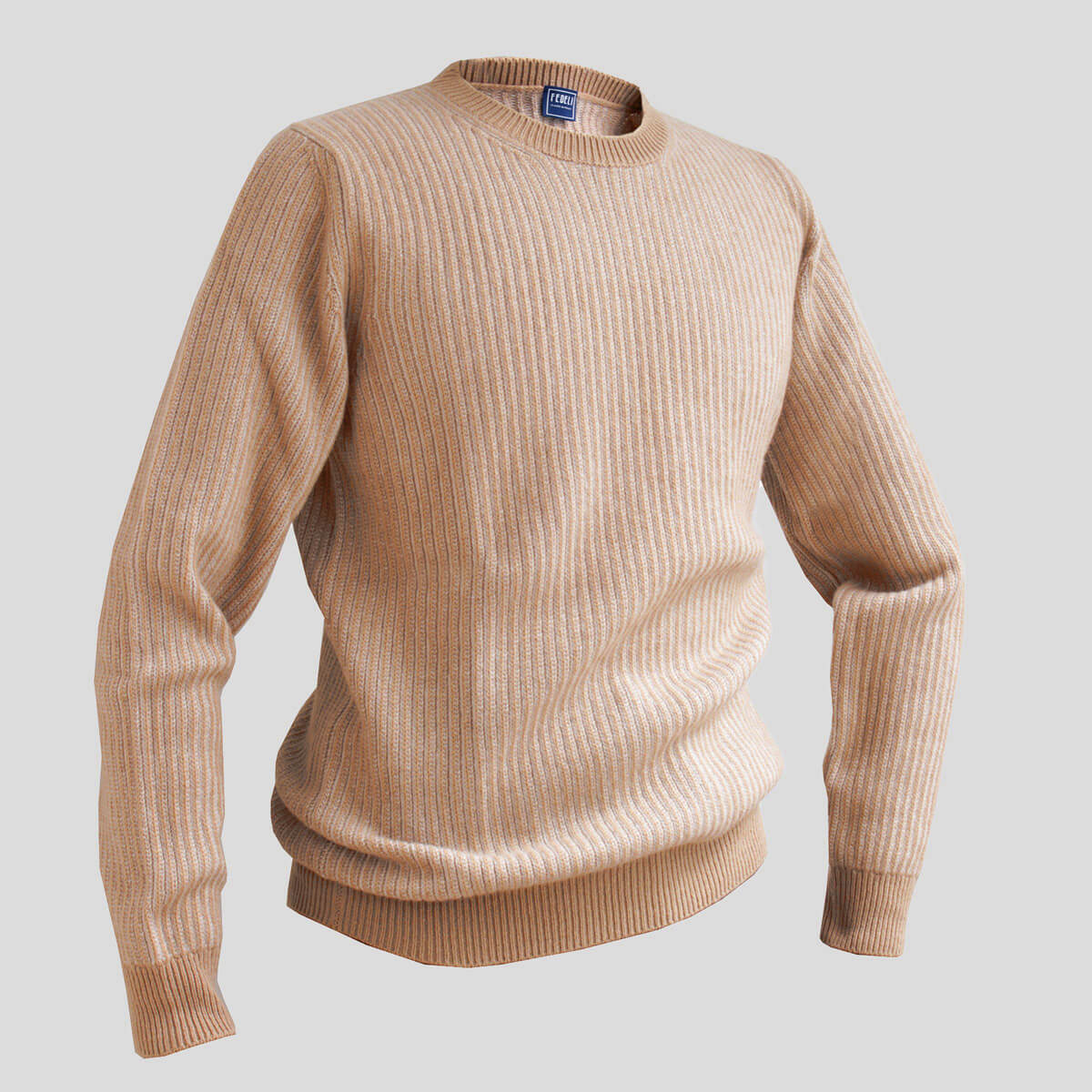 楽天市場】FEDELI (フェデーリ)2プライカシミヤニットクルーネック