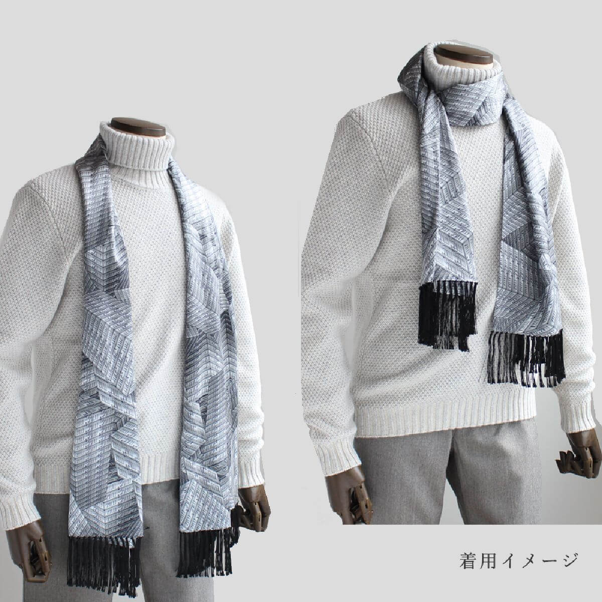 数量は多い Zilli ジリー シルクストール シルクマフラー マフラー メンズ レディース ブランド シルク 絹 ブラック シルバー グレー 高級 Www Cravinga Com