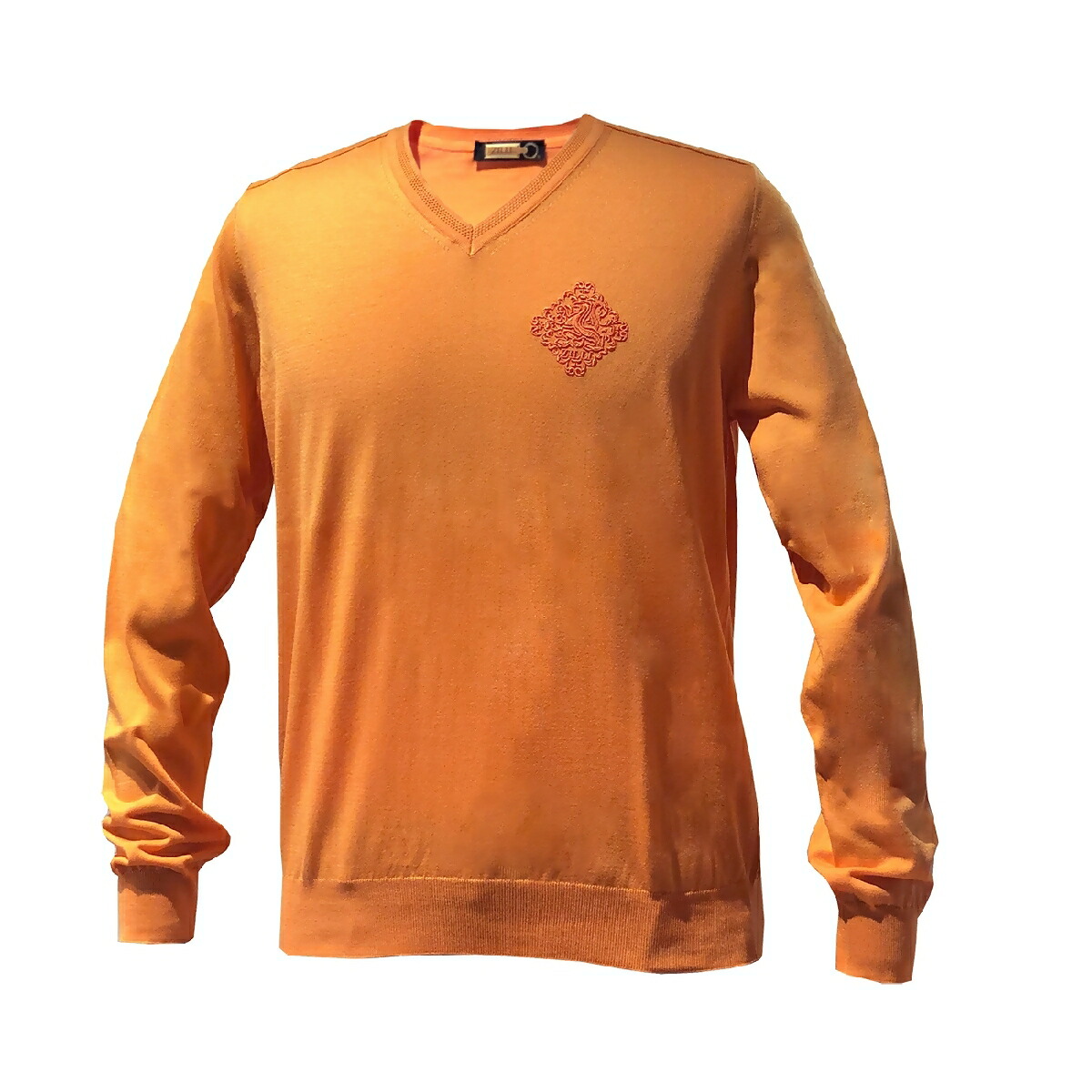 代引き手数料無料 楽天市場 Zilli ジリー ニット セーター メンズ カジュアル ブランド Zilli ジリー シルク コットン オレンジ ハイゲージ 薄手 銀座 Hiko 値引きする Bolshakova Interiors Com