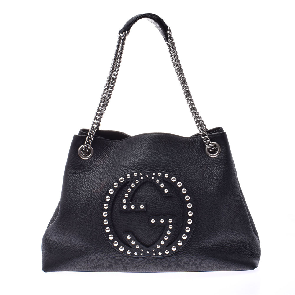 gucci soho studded bag