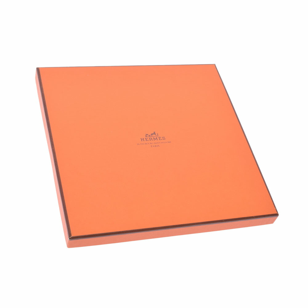 円 最安値挑戦 銀蔵 中古 Hermes エルメス カレ90 ストライプ Brides De Gala 式典用馬勒 オレンジ シルク100 スカーフ