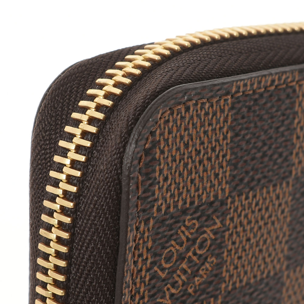 最大3万円offクーポン 1日0時 Louis Vuitton ルイヴィトン ダミエ ジッピーウォレット ブラウン N メンズ ダミエキャンバス 長財布 未使用 銀蔵 Southwestne Com