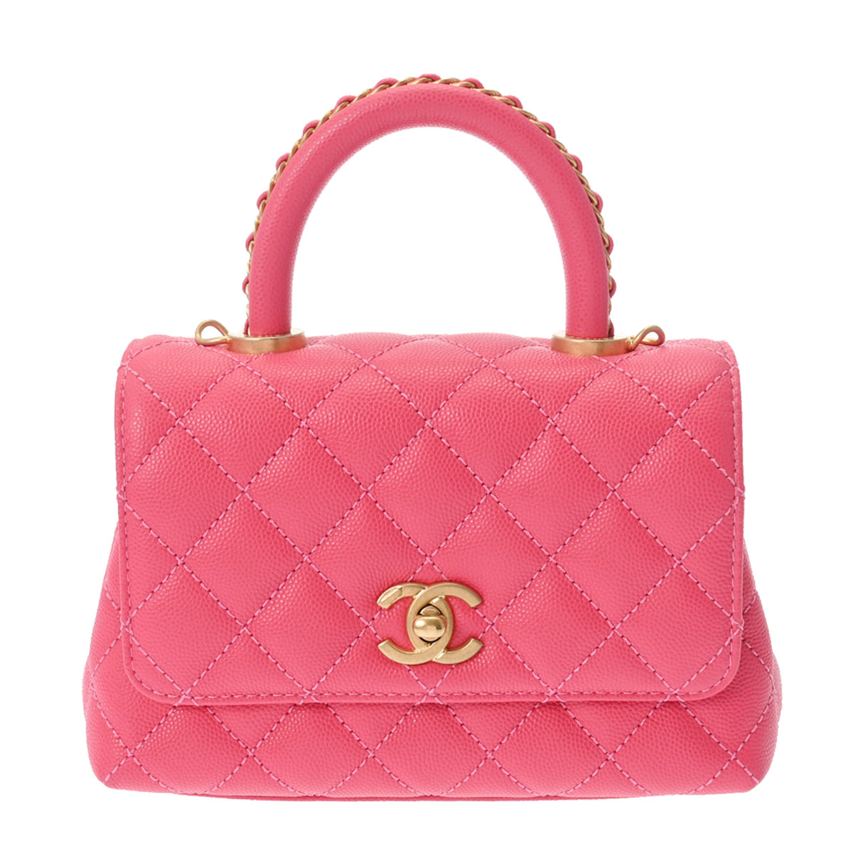楽天市場】CHANEL シャネル マトラッセ トップハンドル XXS 2WAY
