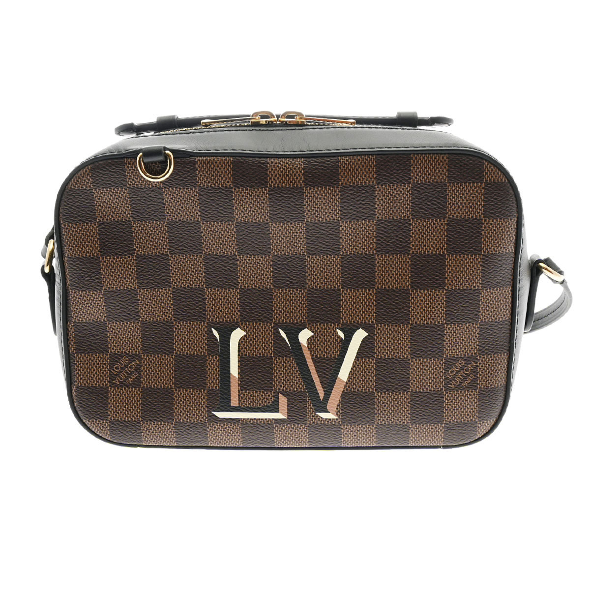 【ふろしき】【美品】Louis Vuitton ルイ・ヴィトン ダミエ ルイヴィトンポルトフォイユ ヴィエノワ 新型 がま口タイプ