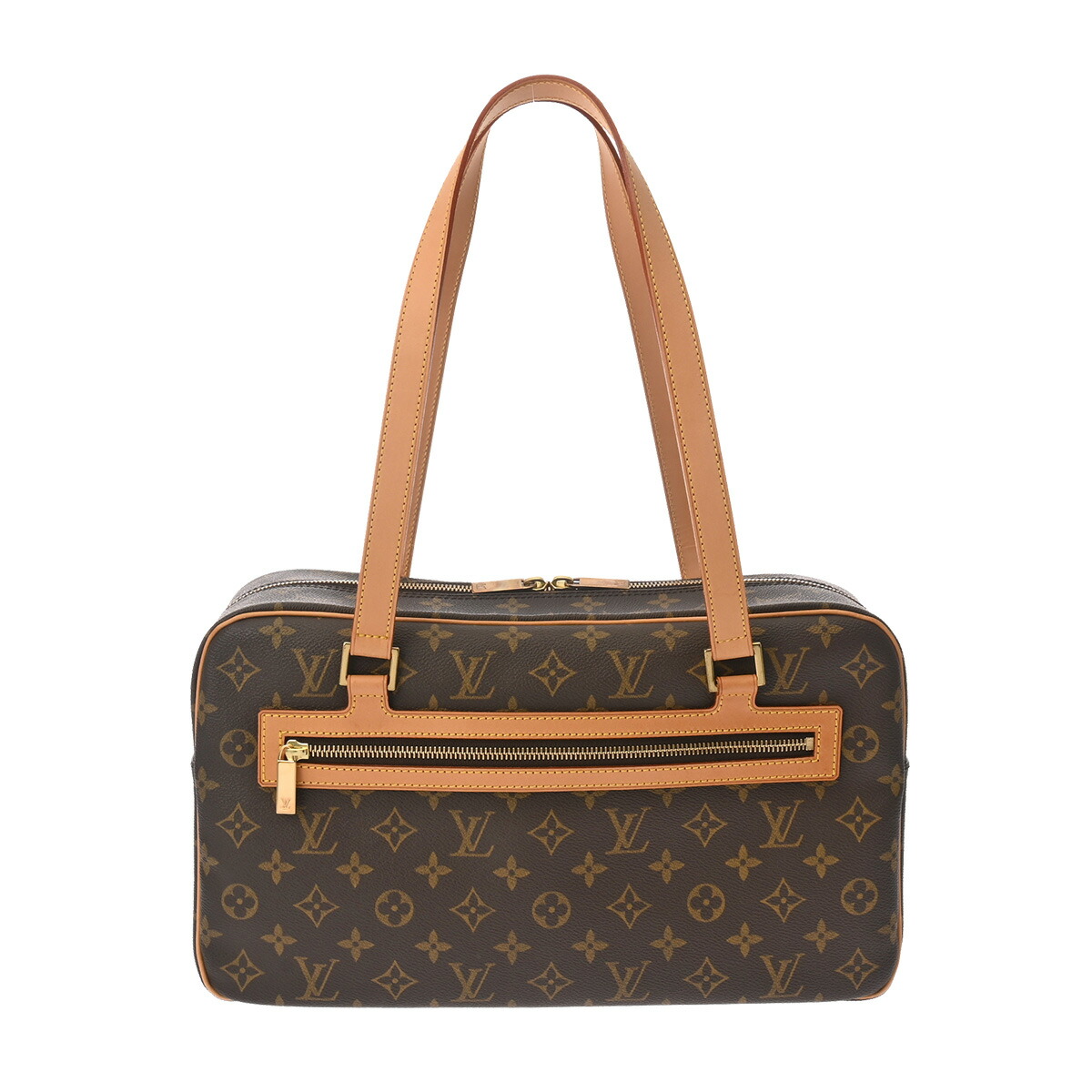 【～4/17 最大5万円クーポン】LOUIS VUITTON ルイヴィトン モノグラム シテ GM トート ブラウン M51181 ユニセックス モノグラムキャンバス ハンドバッグ ABランク 中古 銀蔵