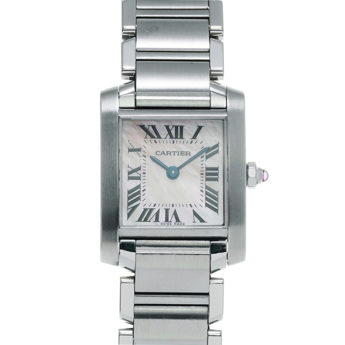 Cartier✨カルティエW51008Q3タンクフランセーズSMレディース腕時計 楽天市場】カルティエ タンク フランセーズ SM W51008Q3 レディース