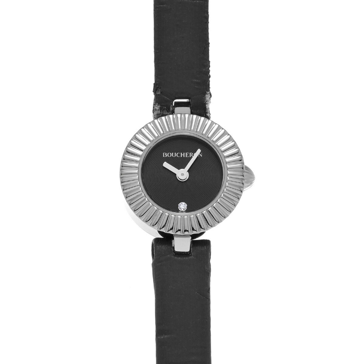 ブシュロン BOUCHERON マジョリー　黒ベルトレディース腕時計 楽天市場】BOUCHERON ブシュロン マジョリー ダイヤモンド