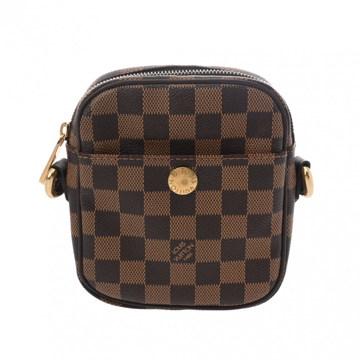 【～4/10 最大5万円クーポン】LOUIS VUITTON ルイヴィトン ダミエ リフト ブラウン N60009 レディース ダミエキャンバス ショルダーバッグ Aランク 中古 銀蔵