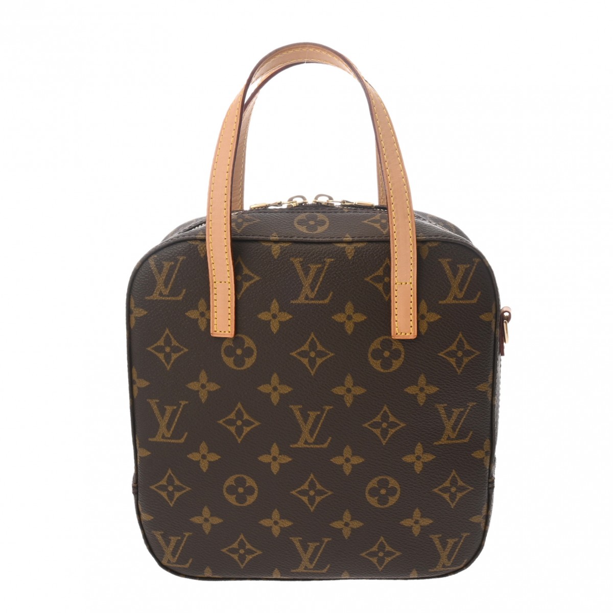 LOUIS VUITTON ルイヴィトン モノグラム スポンティーニ 2WAY 赤銅色 M47500 レディース モノグラム帆布 ハンドバック A価値づける 中古 銀蔵