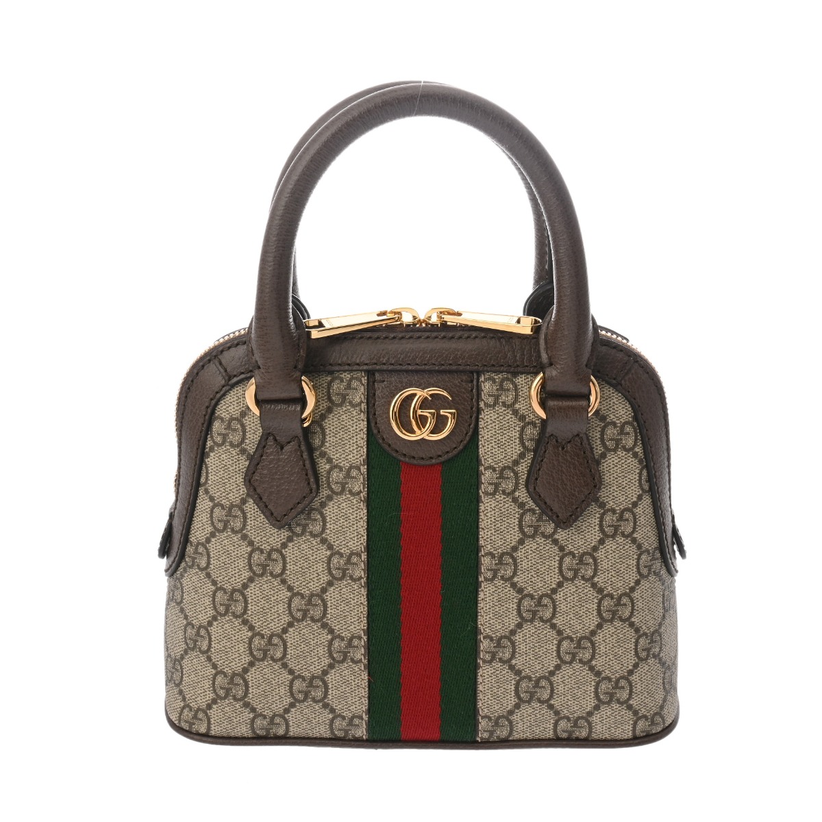 美品✨希少 GUCCI ミニ ハンドバッグ ロゴ ワンハンドル レザー 黒 ☆GUCCI☆ワンショルダーバッグ ロゴ メタル ナイロン レザー 黒
