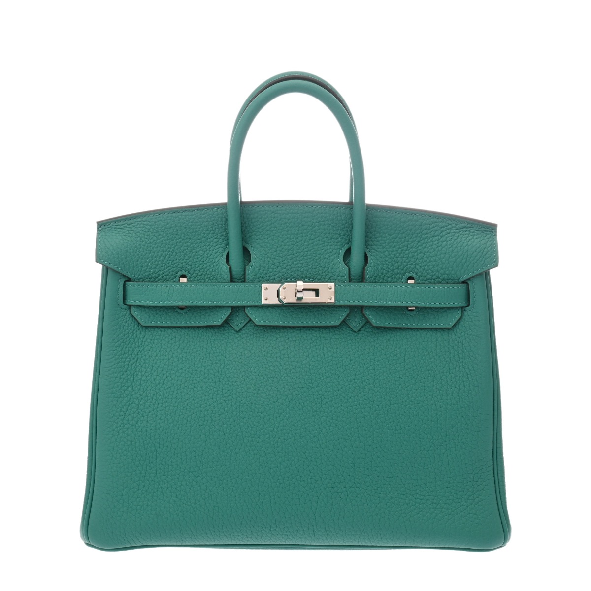【～4/17 最大5万円クーポン】HERMES エルメス バーキン 25 ヴェールヴェロン D刻印(2019年頃) レディース トゴ ハンドバッグ Aランク 中古【ローン24回払い無金利】 銀蔵