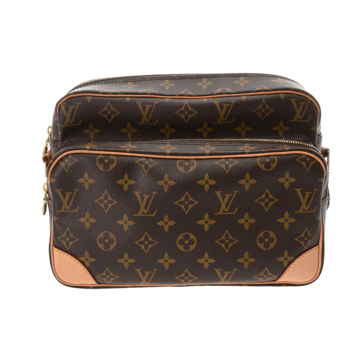 【～4/10 最大5万円クーポン】LOUIS VUITTON ルイヴィトン モノグラム ナイル ブラウン M45244 ユニセックス モノグラムキャンバス ショルダーバッグ Aランク 中古 銀蔵